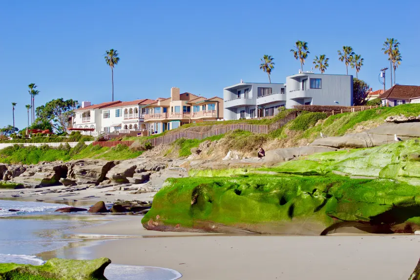 Del Mar coastal bluffs