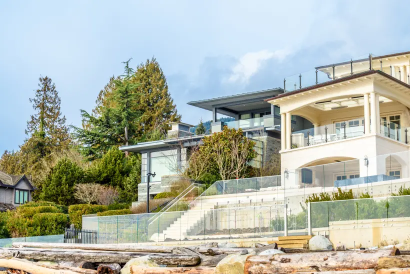 Contemporary glass hillside home sold in La Jolla